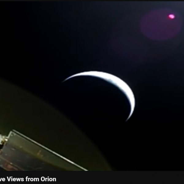 Élő közvetítés az Artemis II Orion űrhajójáról