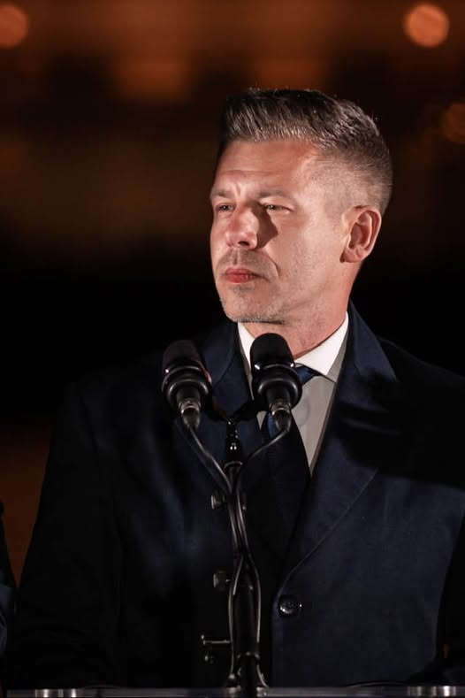 Magyar Péter, a Tisza Párt elnöke