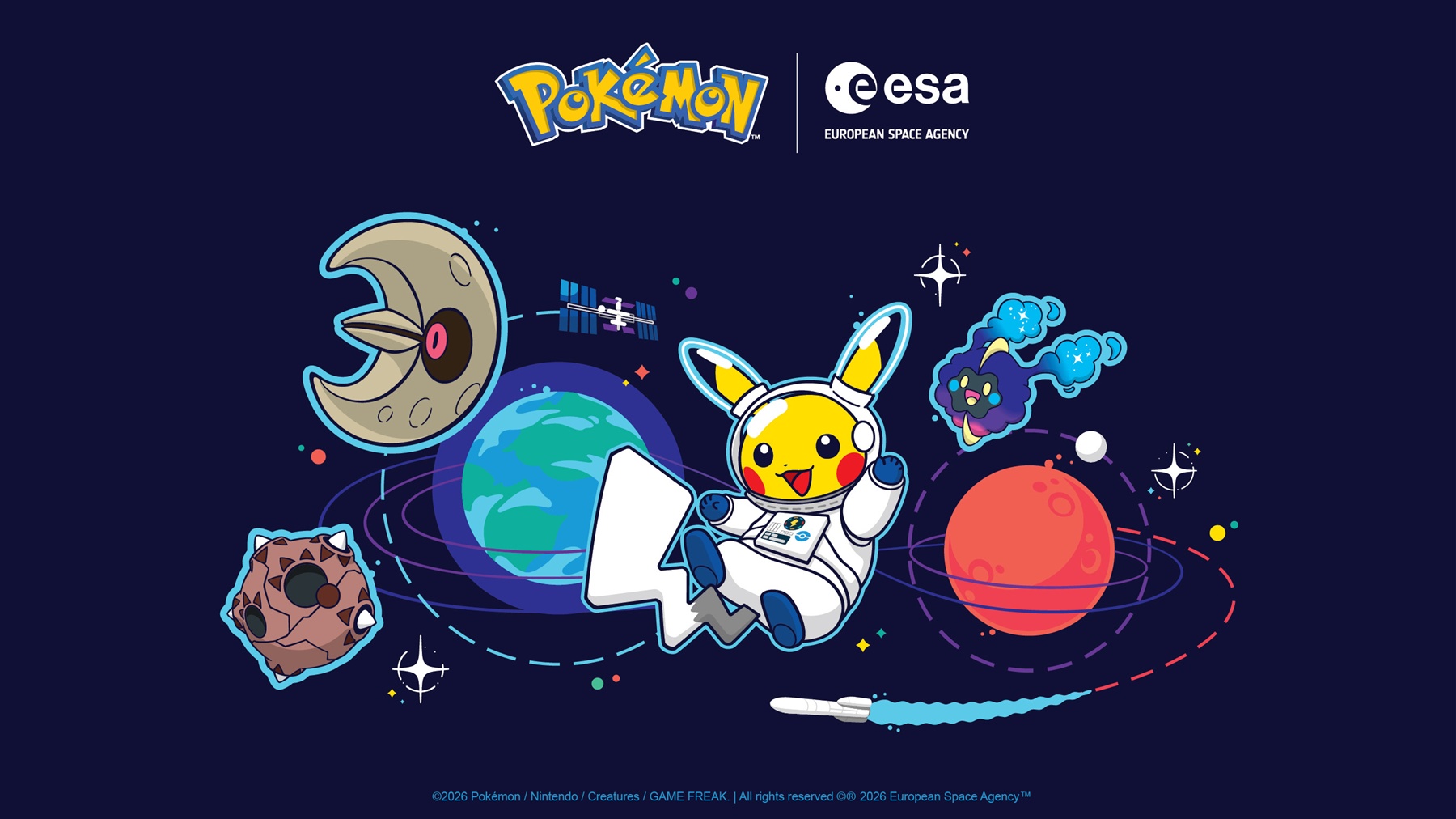 Pikachu s az ESA egytt mutatja be az rkutatst